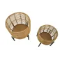 P/VASI RATTAN PARKA 41X47-33X39 cm